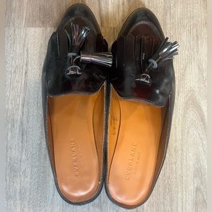 Everlane The Modern Tassel Loafer Mule oxblood